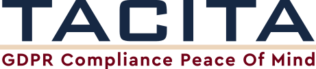 Tacita Logo: 'Tacita GDPR Compliance Peace of Mind'